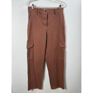 Aritzia Wilfred Free Terra Cotta Cargo Utility Gorpcore Wide Leg Pants Size 6